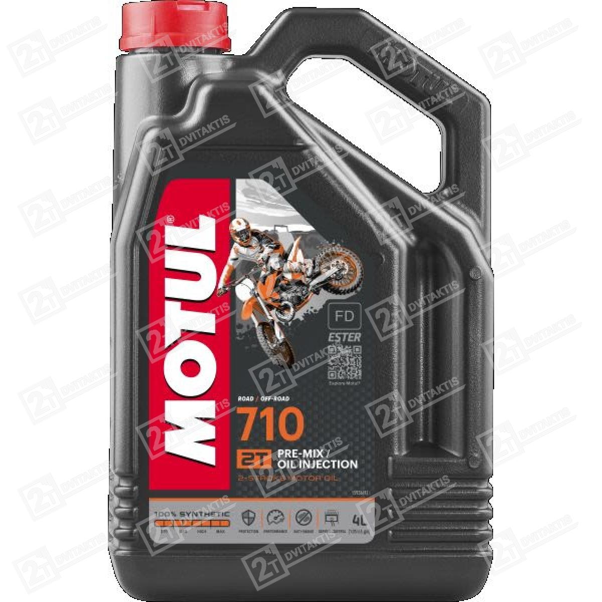 Pilnai sintetinis tepalas 710 (MOTUL), 4ltr - Image 1