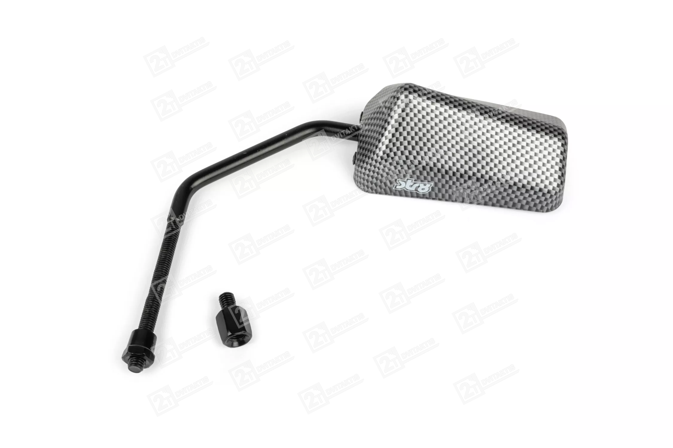 1598910 Universalus STR8 F1 veidrodis, M8, CARBON - Image 1