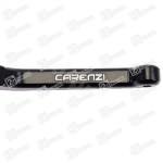 Stabdžių rankenėlės CARENZI CNC, JUODOS, YAMAHA AEROX -2013 - Image 2