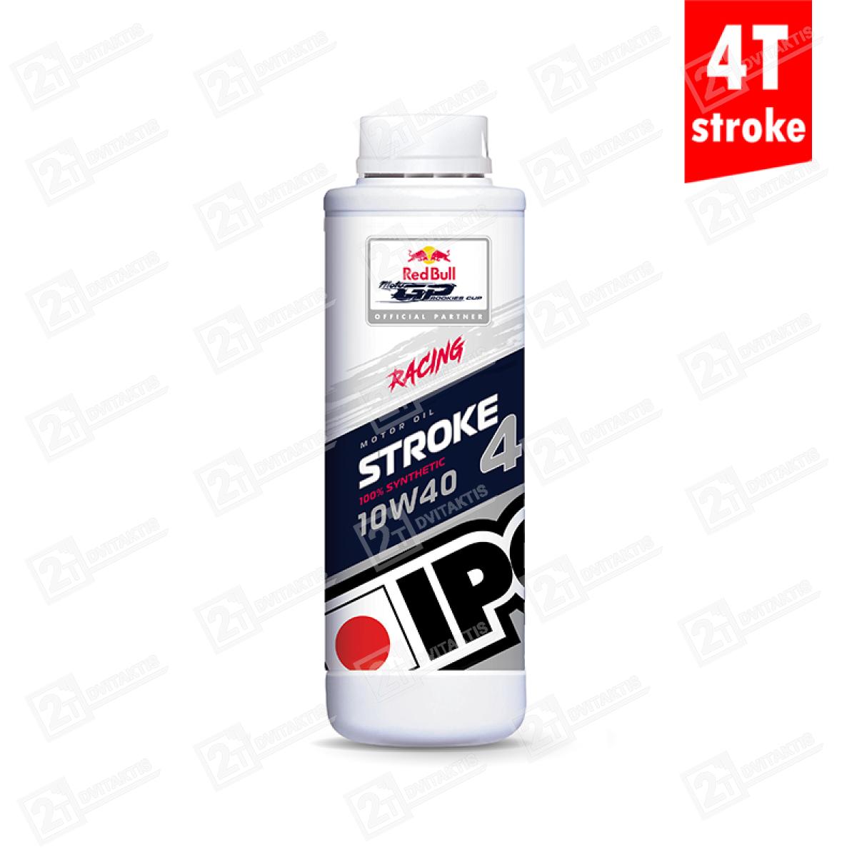 100% sintetinis tepalas, IPONE STROKE 4, 10W40 - Image 1