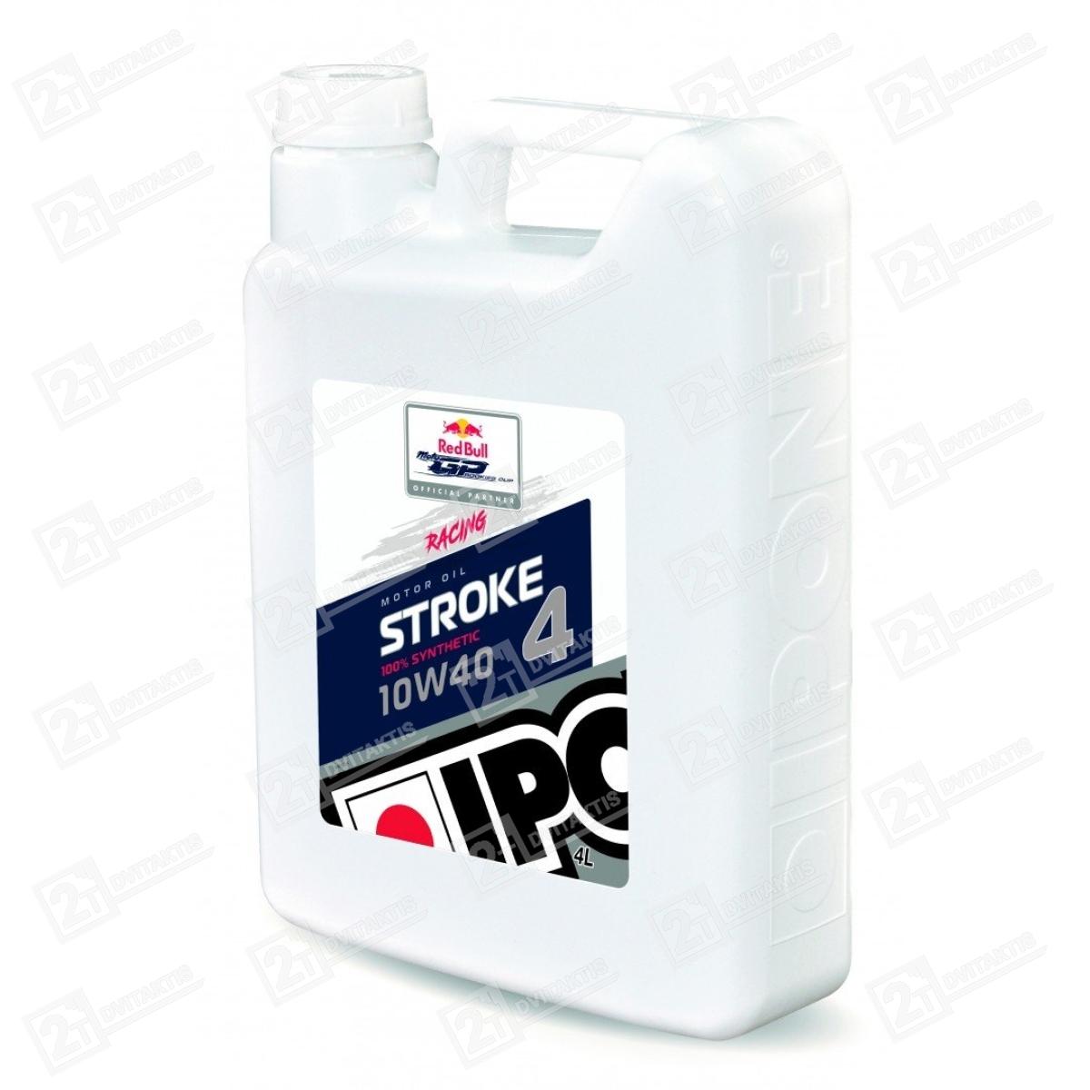 100% sintetinis tepalas, IPONE STROKE 4, 10W40, 4ltr - Image 1