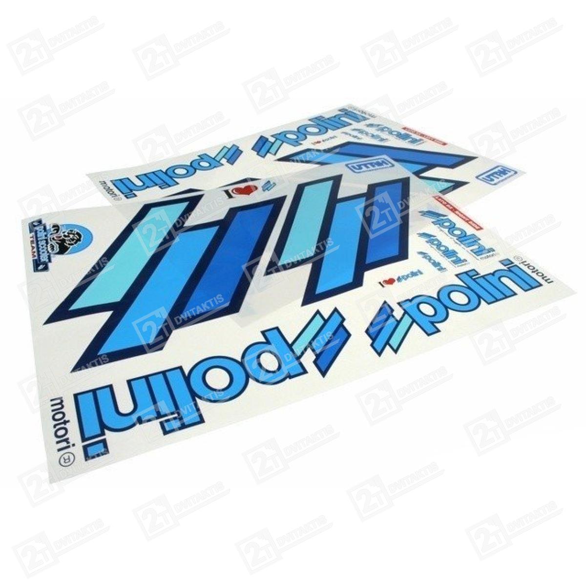 2 lipdukų lapai Polini (typ 2) - Image 1