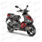 Aprilia SR 2005- lipdukų komplektas, Black 2018