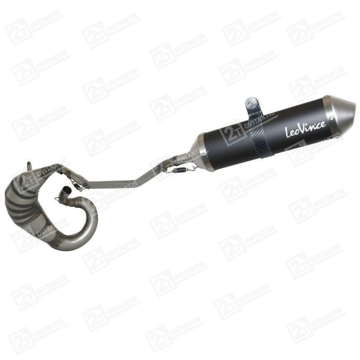 Duslintuvas LEOVINCE X-FIGHT BLACK, MALAGUTI XSM, XTM / MBK X-LIMIT / YAMAHA DT R/X/SM (E) - Image 1