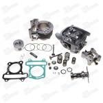 ECO 4T 80cc cilindro komplektas, Su galva