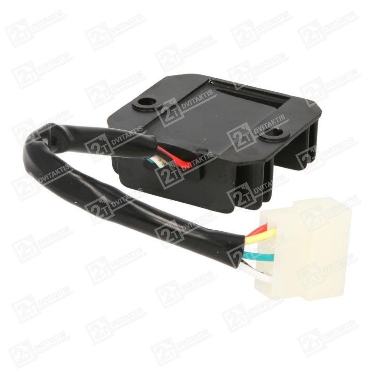 Įtampos reguliatorius, 4T 50/125 12V/10A 5 LAIDAI, KYMCO 125 / 50 / KYMCO AGILITY 50/125 - Image 2