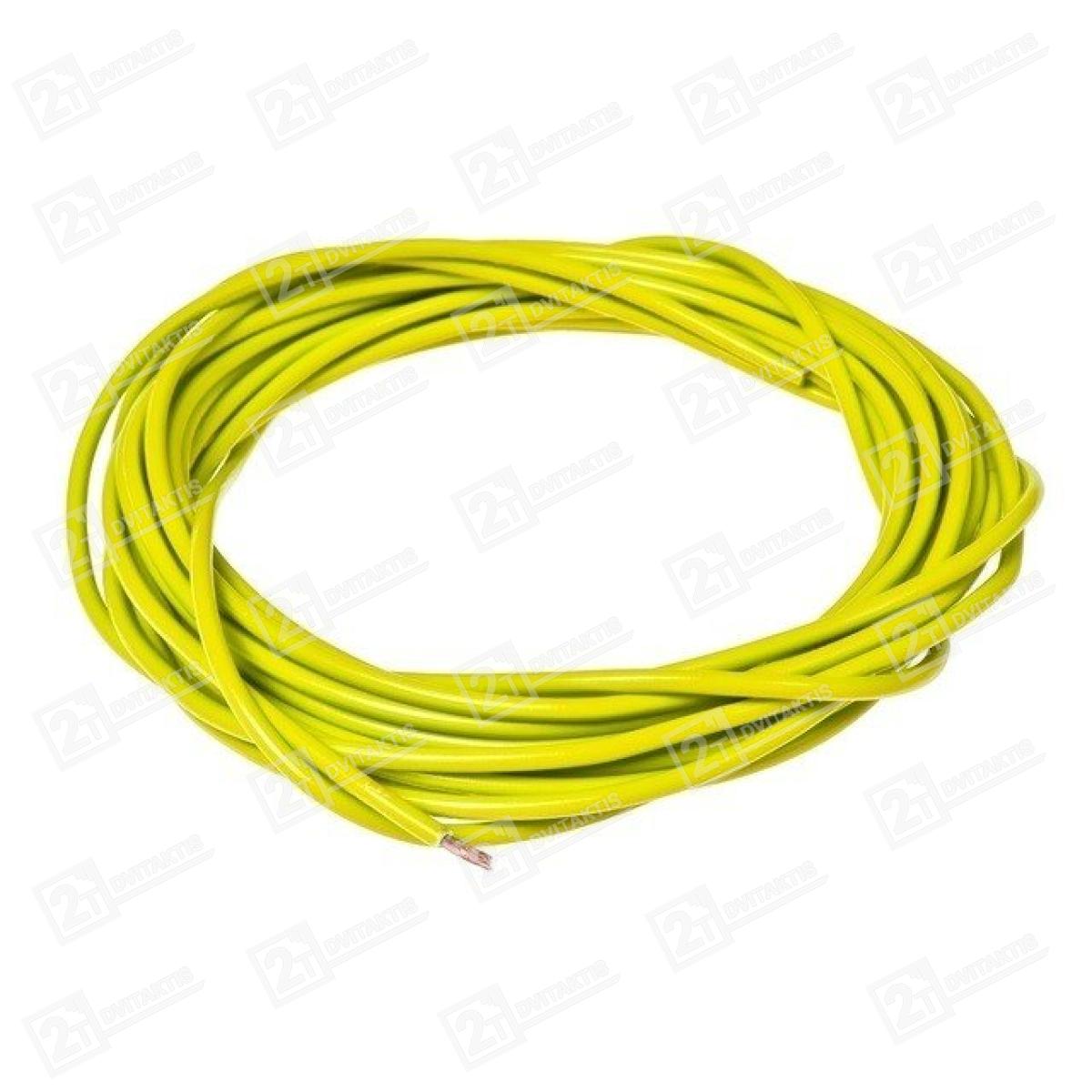 Laidas, Elastinis, 1.00MM, 5 Metrai, GELTONA - Image 1