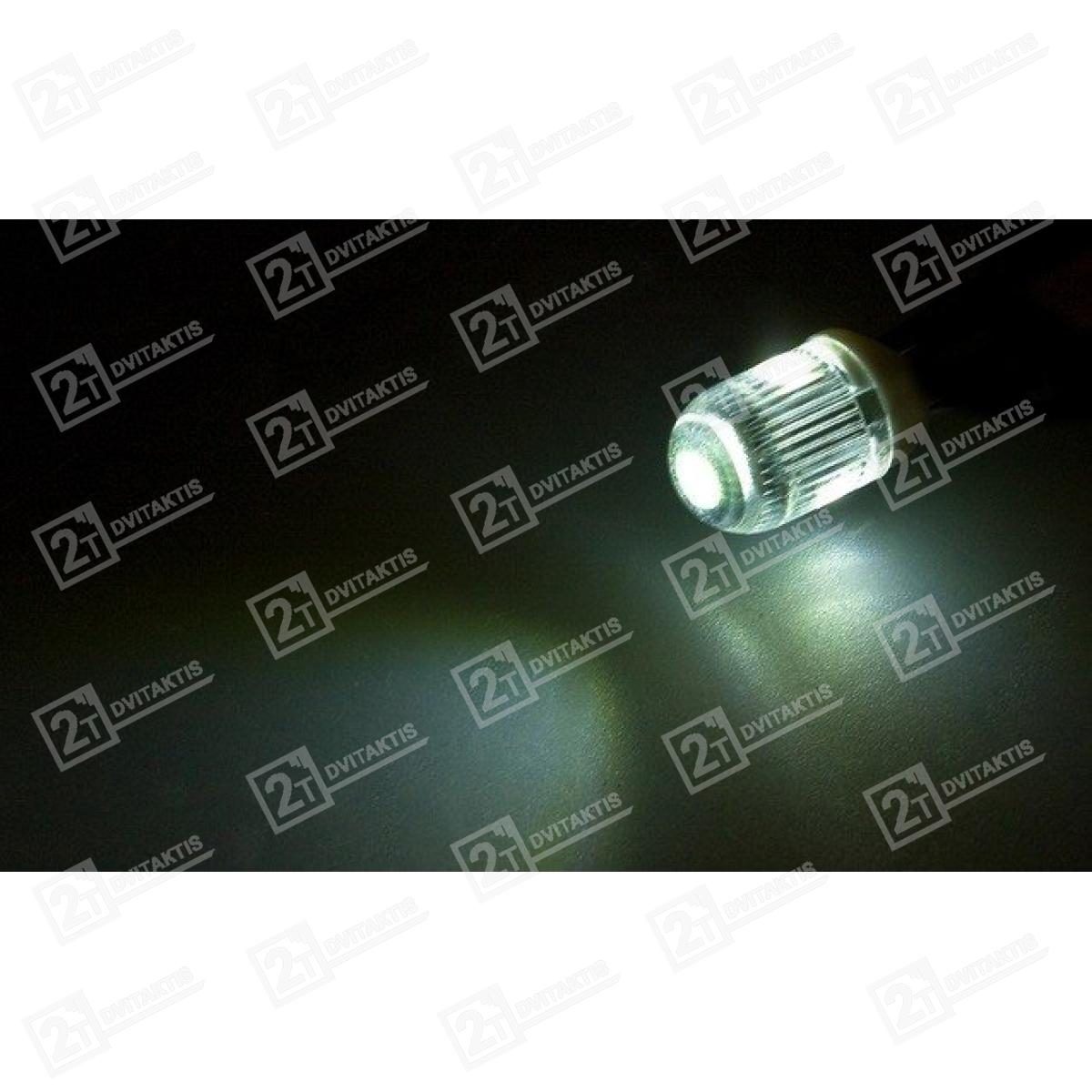 Lemputė LED, T10 12V/0,8W (4,8W), SMD 5060/3528 35LM 360° - Image 2