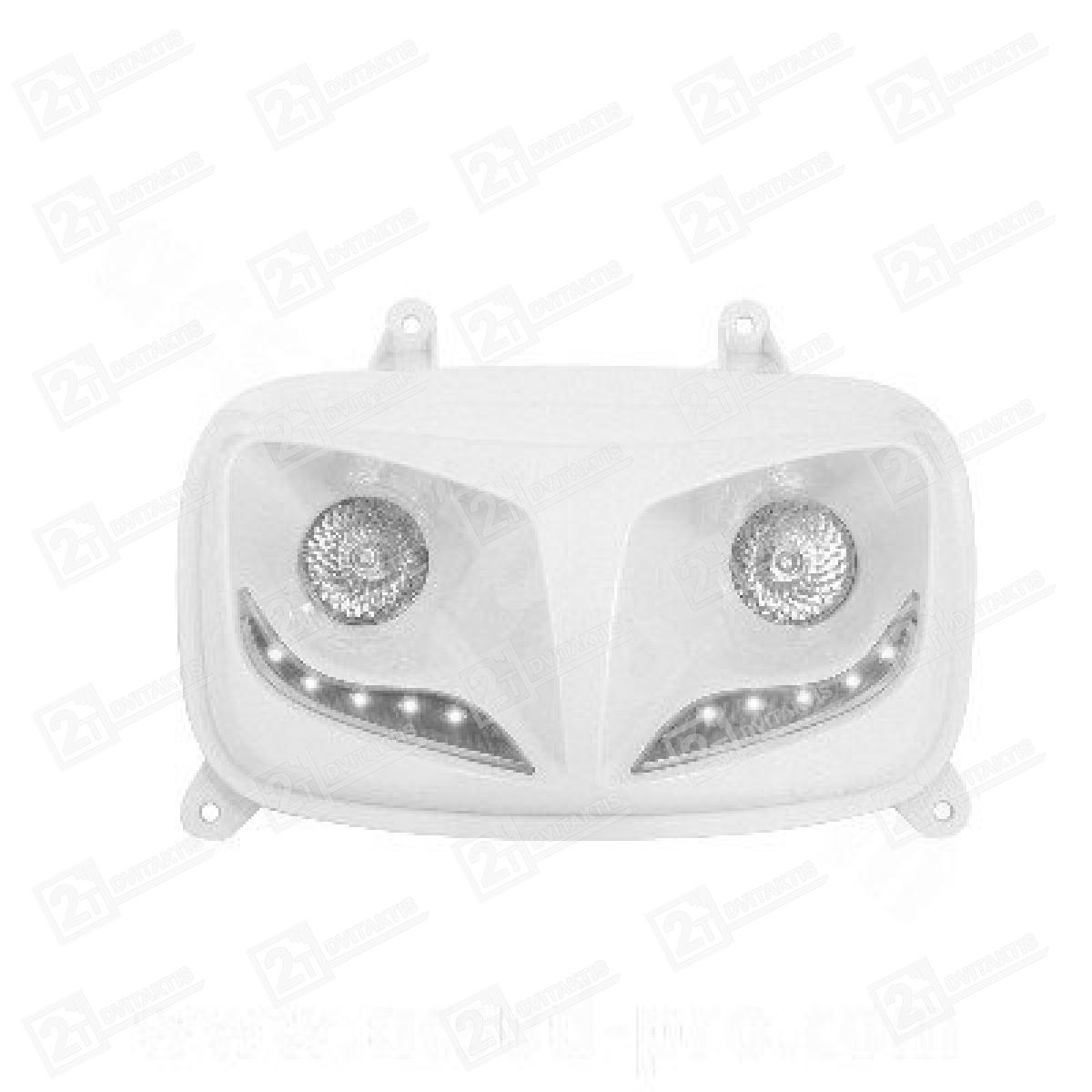 MBK booster lempa TNT XR8, Balta - Image 1