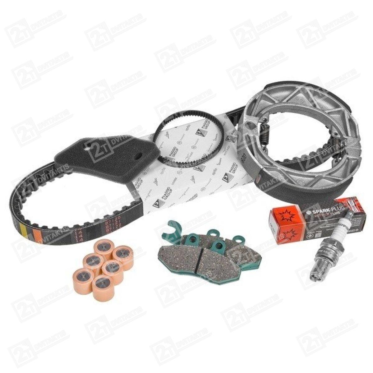 Motorolerio techninio aptarnavimo komplektas OEM, DERBI BOULEVARD 50 2T / PIAGGIO FLY 50 2T - Image 1
