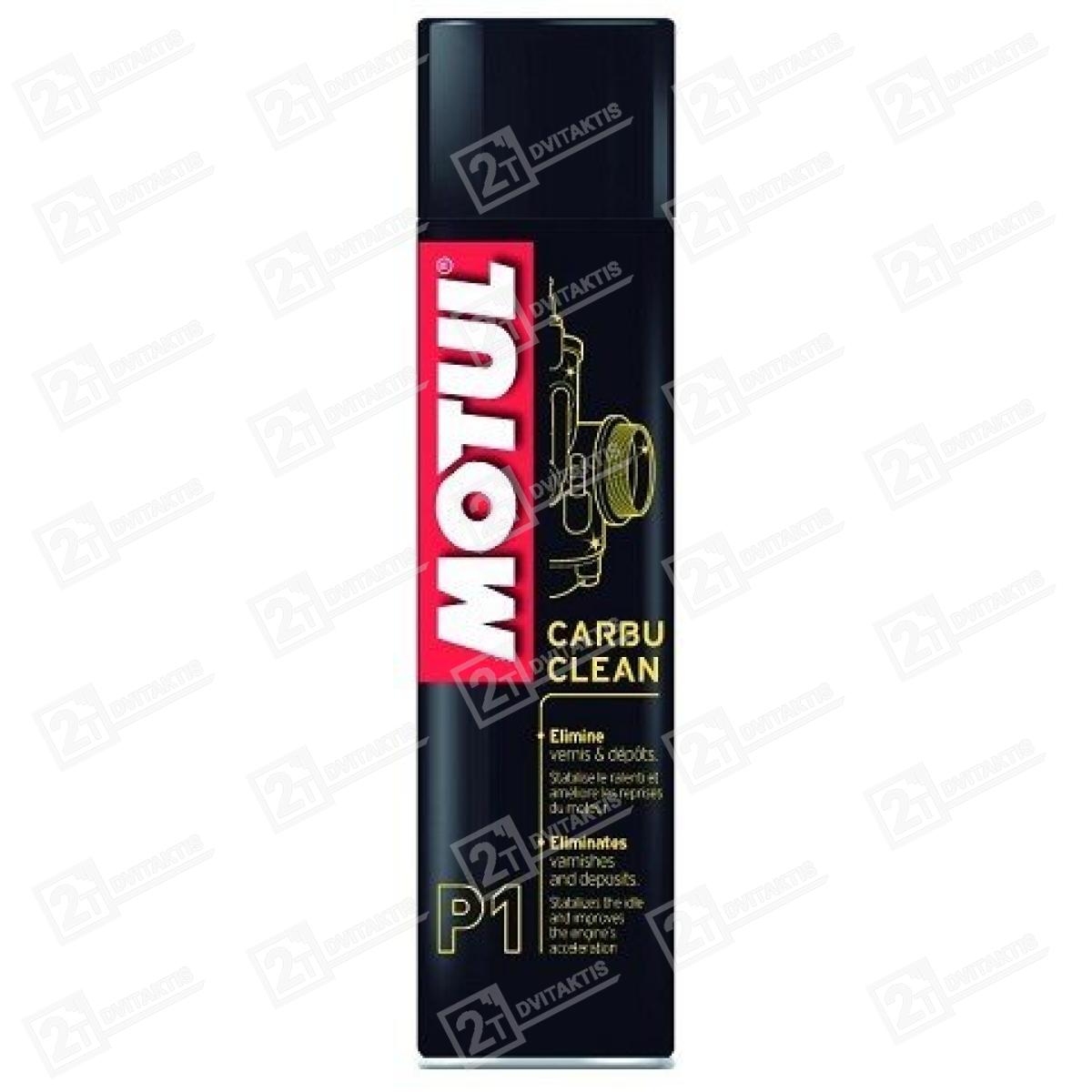 Karbiuratoriaus valiklis MOTUL CARBU CLEAN 400ml. - Image 1