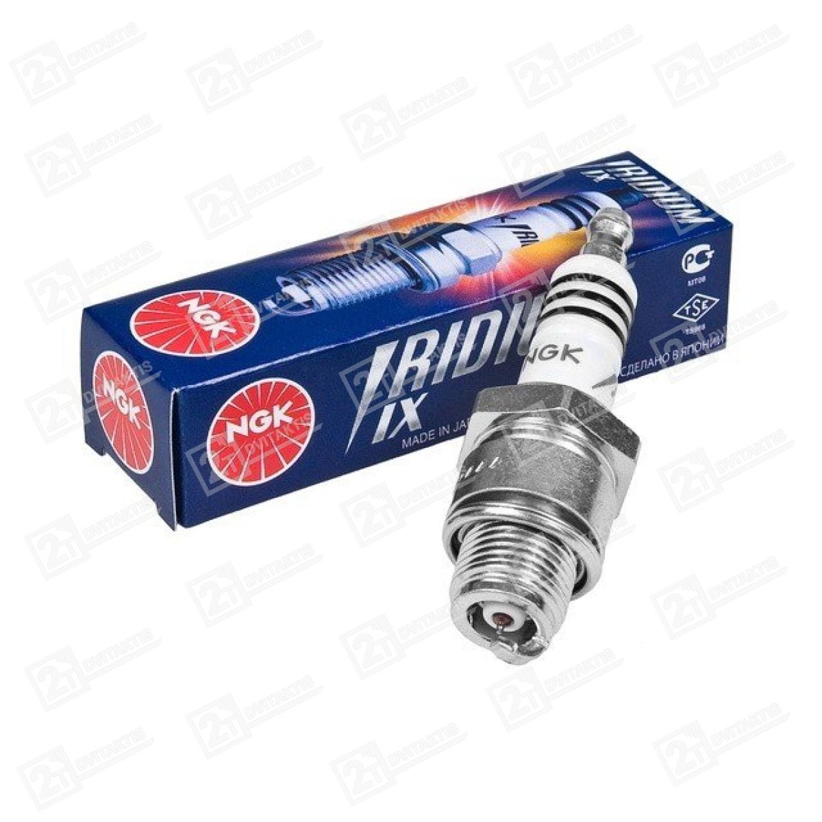 NGK BR9HIX IRIDIUM (trumpo sriegio) - Image 1