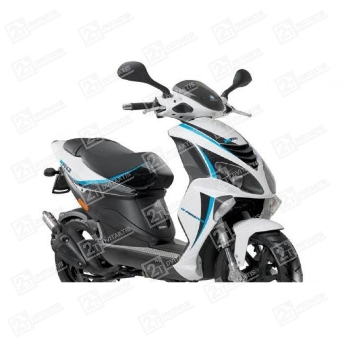 PIAGGIO NRG lipdukų komplektas (whiteblue) - Image 1