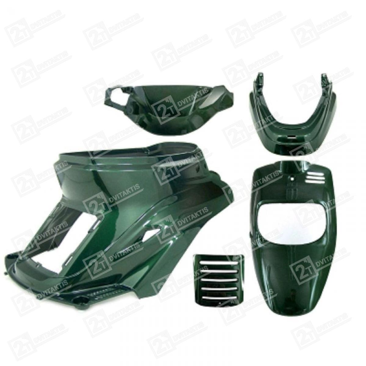 Plastikų komplektas, TNT, ŽALIAS, MBK BOOSTER / SPIRIT - Image 1
