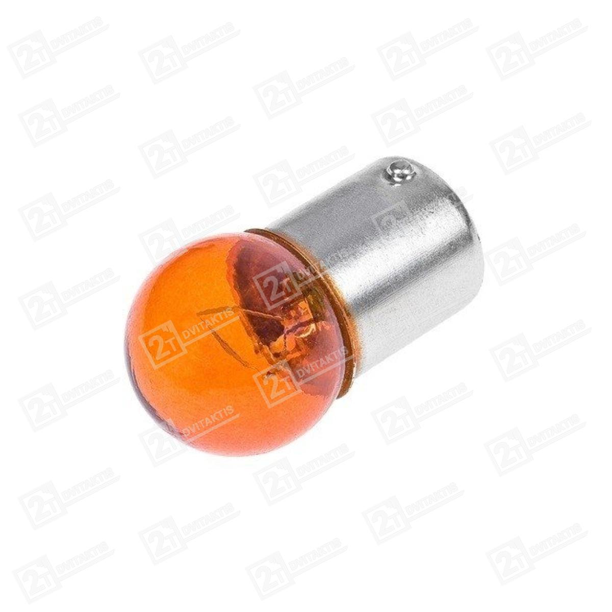 Posūkių lemputė LED, BA15S 12V 12xLED, Oranžinė - Image 3