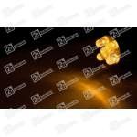 Posūkių lemputė LED, BA15S 12V 5xLED, Oranžinė - Image 2