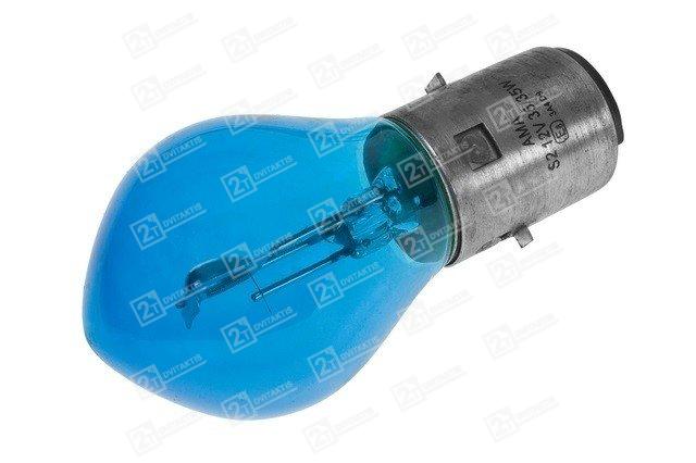 priekine-lempute-blue-light-ba20d-12v-3535w-balta Priekinė lemputė BLUE LIGHT, BA20D 12V 35/35W, Balta - Image 1