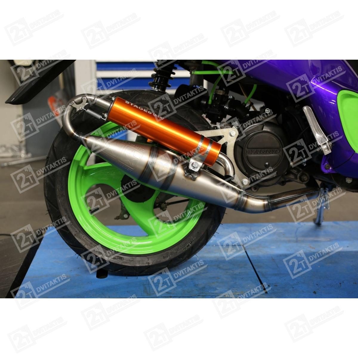 Stage6 Pro Replica MK2, ORANŽINĖ, PIAGGIO / GILERA - Image 5