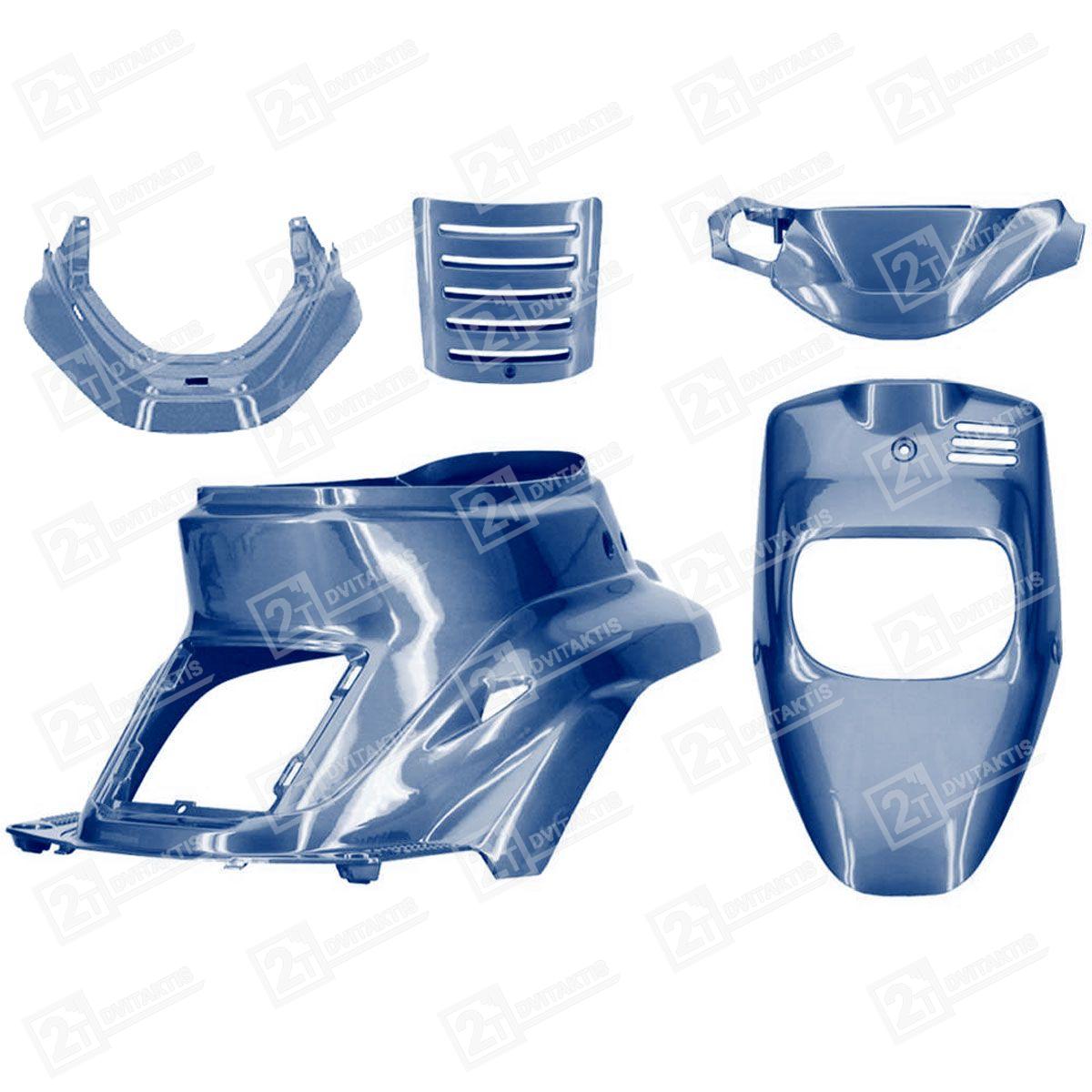 1596057 Plastikų komplektas, TNT, BLUE, MBK BOOSTER / SPIRIT - Image 1