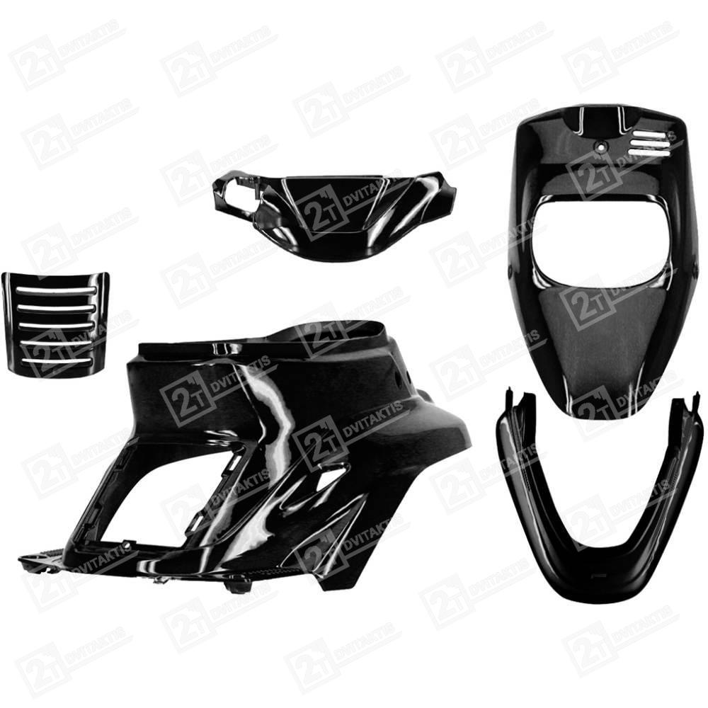1596058 Plastikų komplektas, TNT, JUODAS, MBK BOOSTER / SPIRIT - Image 1