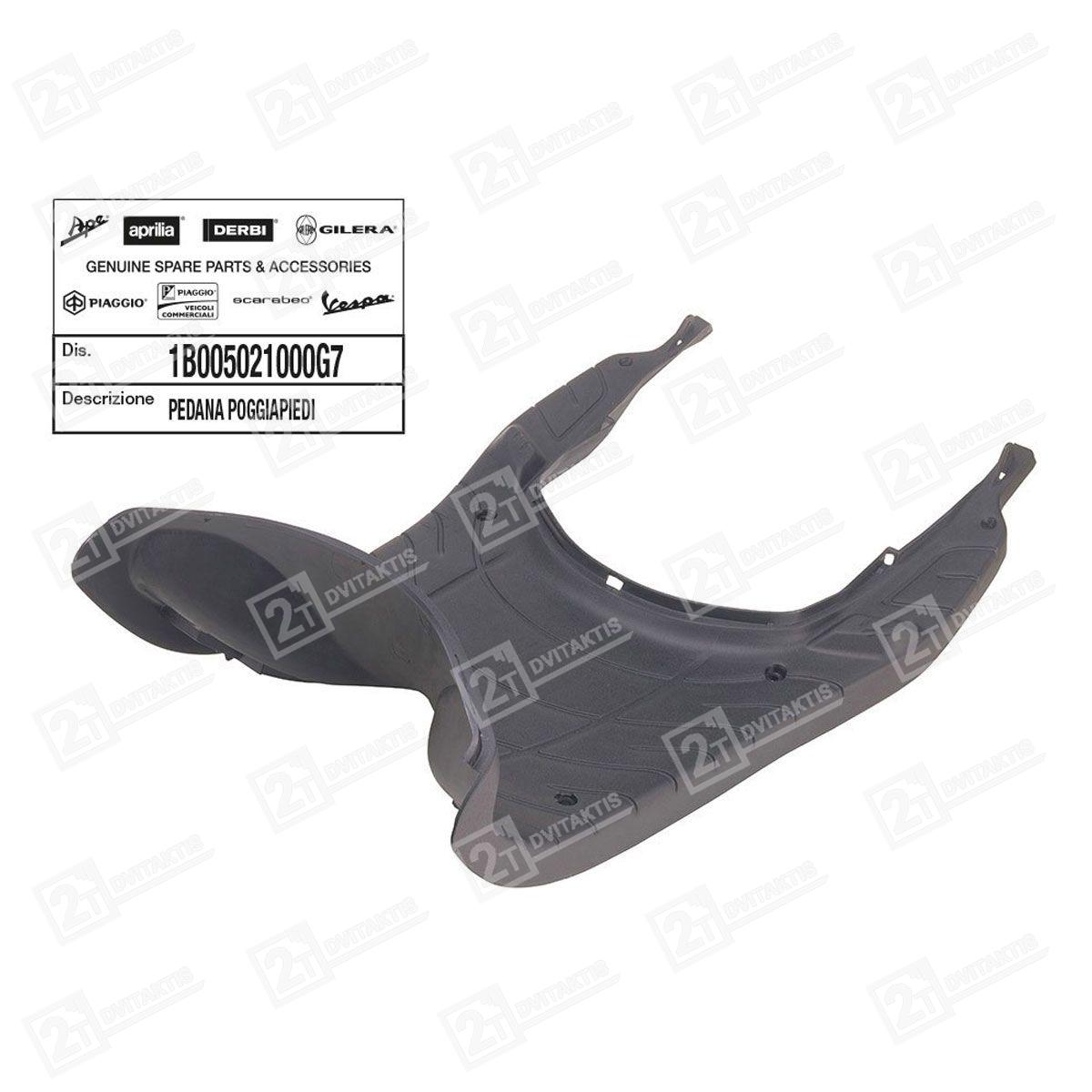 1596015 Pakojo plastikas, OEM, PIAGGIO ZIP 50 AC/LC - Image 1