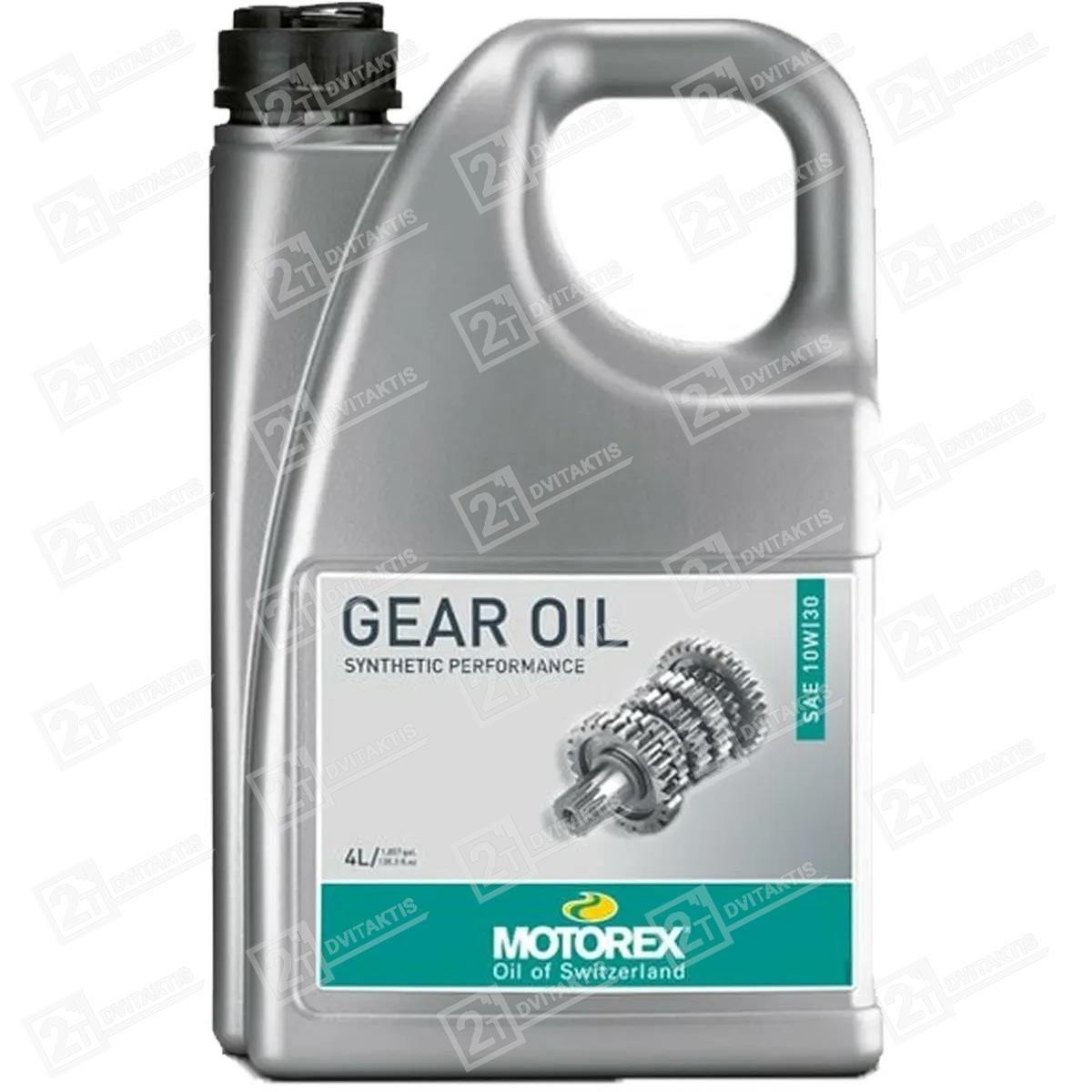 ImageHandler-2175.jpg MOTOREX Moto Gear Oil 10W30 - 4 l - Image 1