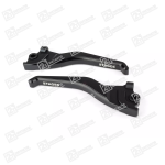 Stabdžių rankenėlės STAGE6 CNC, JUODOS, YAMAHA AEROX -2013