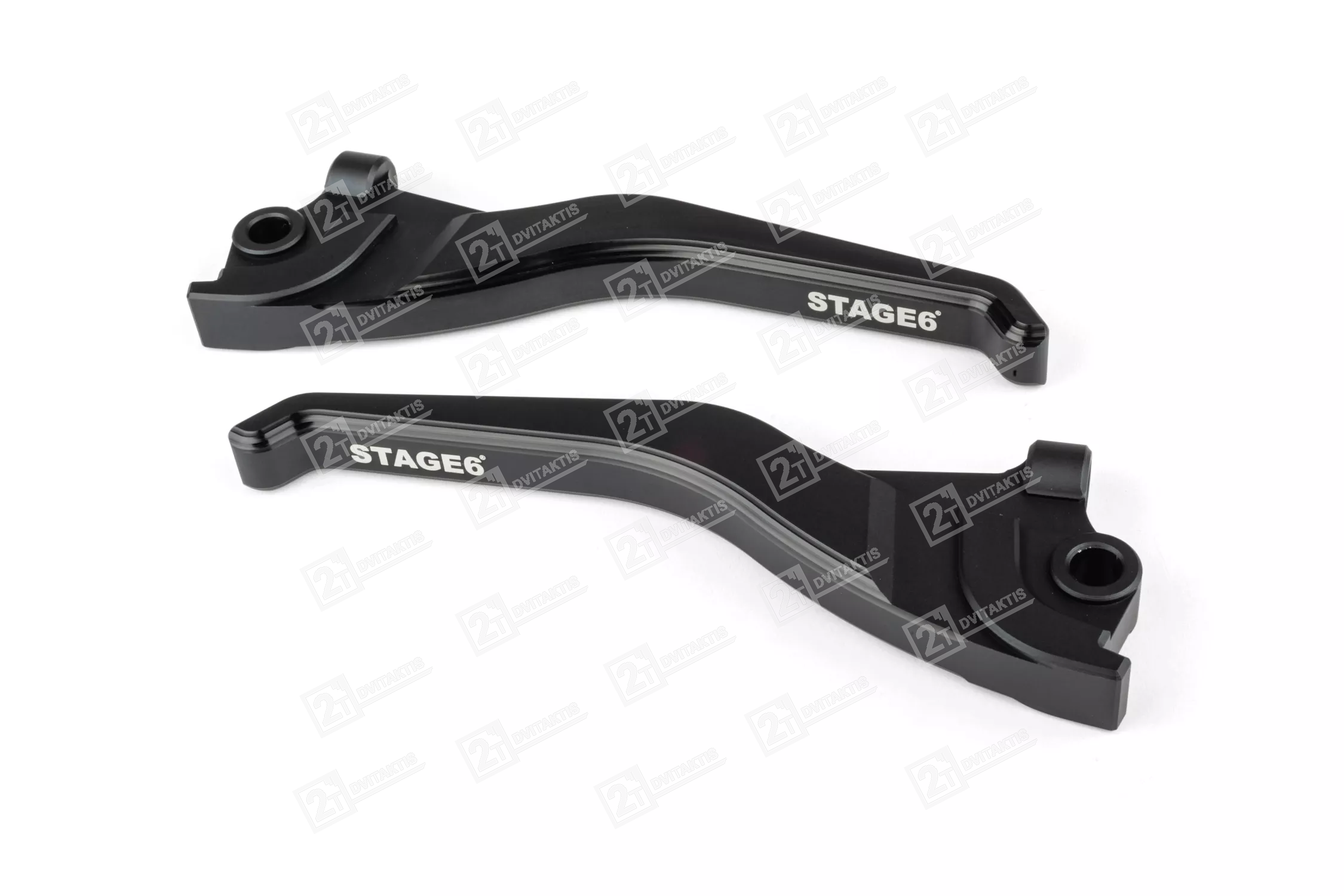 1595924 Stabdžių rankenėlės STAGE6 CNC, JUODOS, YAMAHA AEROX -2013 - Image 1