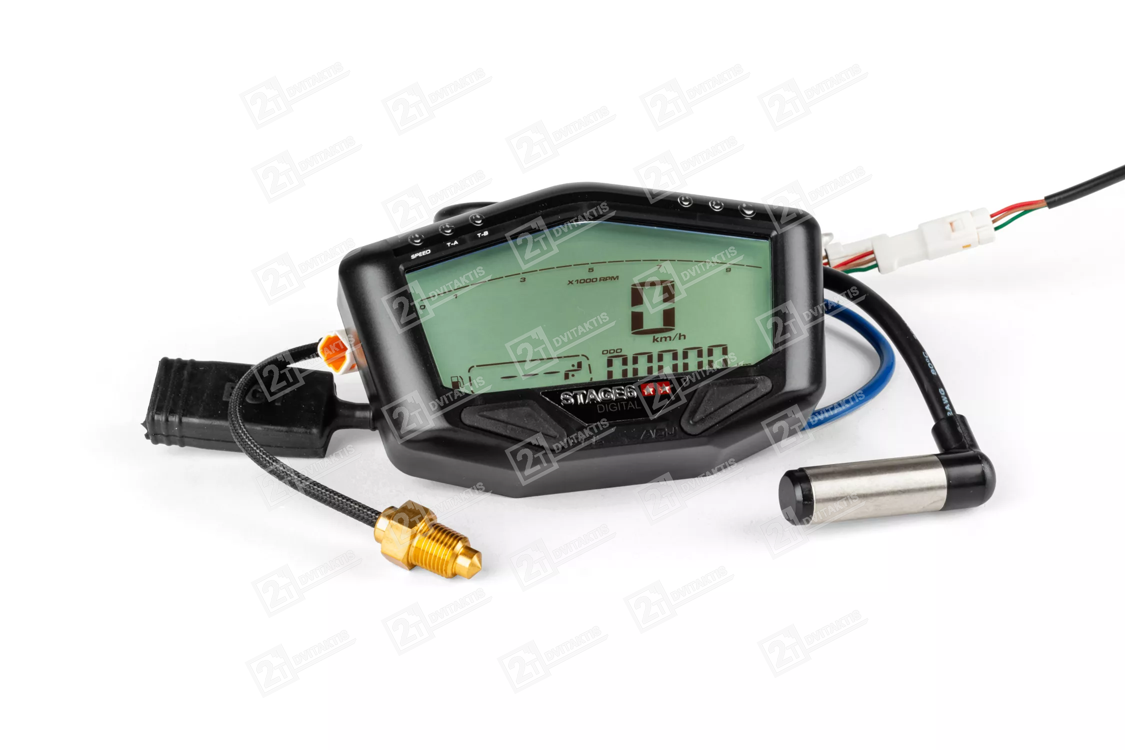 1595988_2 Universalus spidometras Stage6 R/T MK2 BLACK - Image 1
