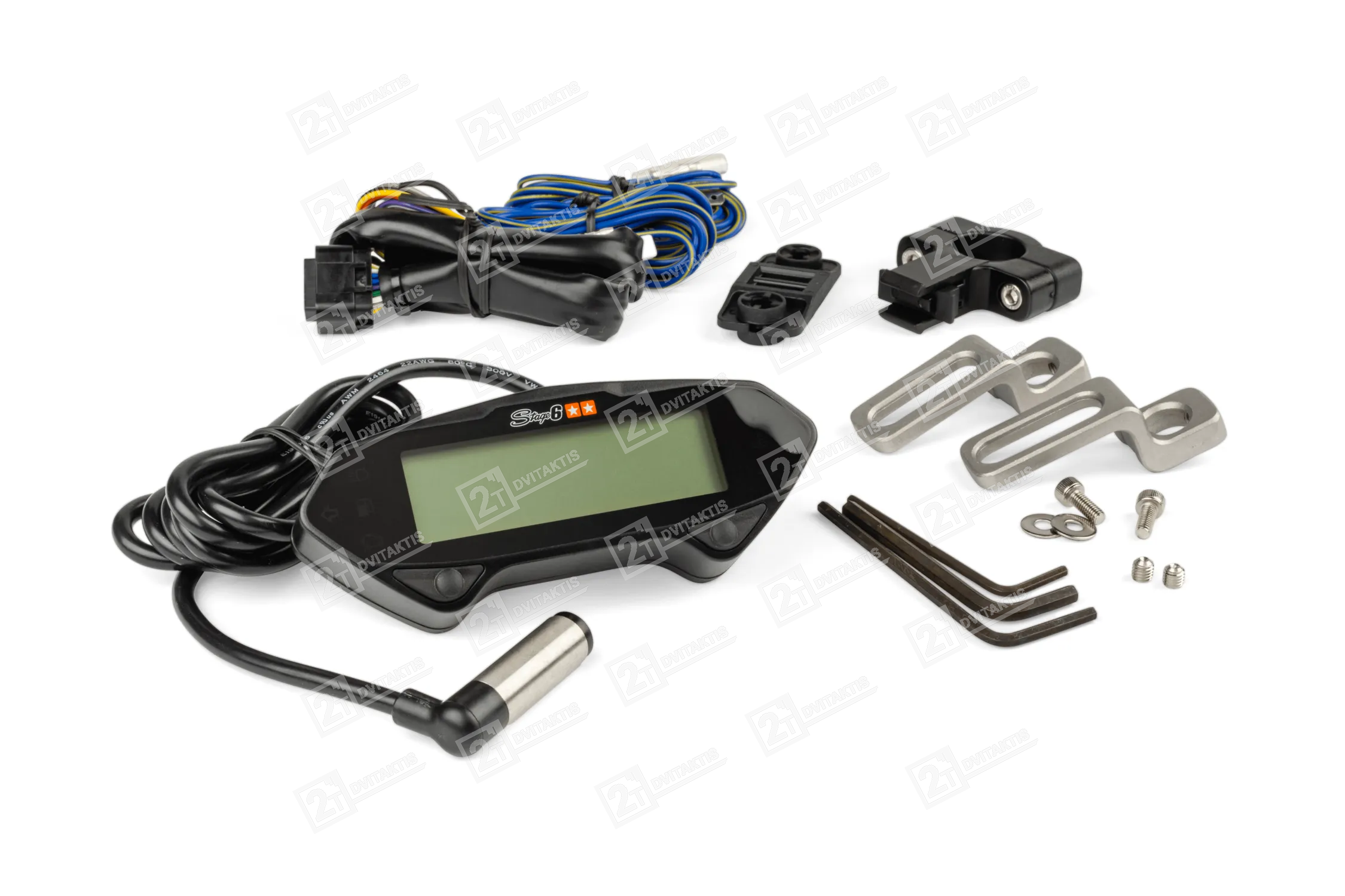 1595990 Universalus spidometras STAGE6 BLACK - Image 1