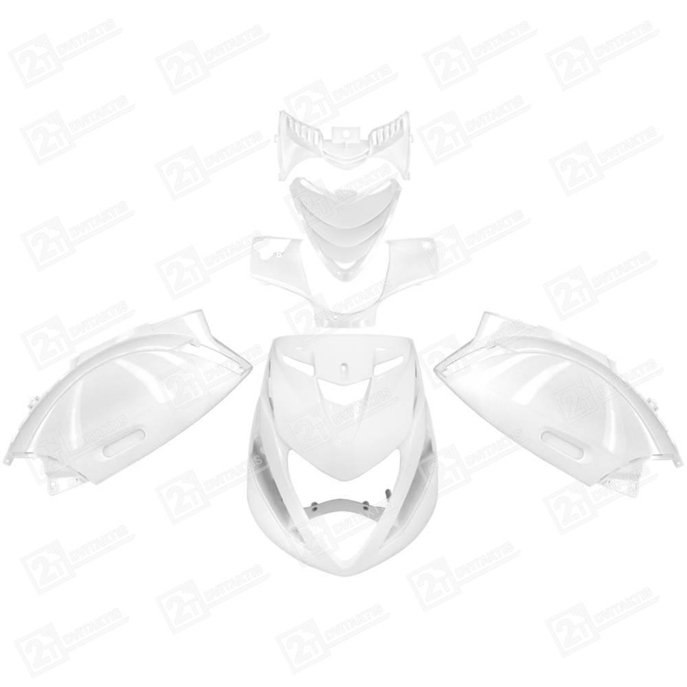 1595779 Plastikų komplektas TNT, BALTAS, PIAGGIO ZIP SP 50 - Image 1