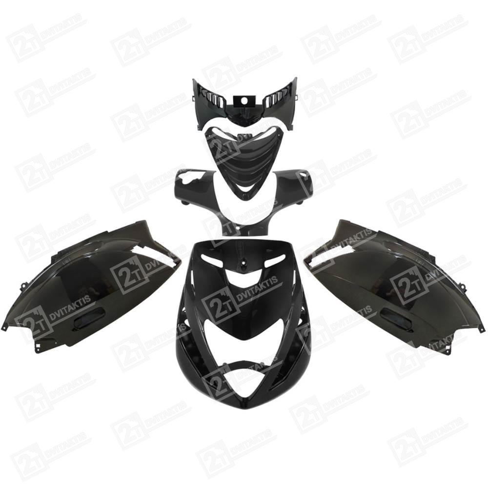 1595780 Plastikų komplektas TNT, JUODAS, PIAGGIO ZIP SP 50 - Image 1