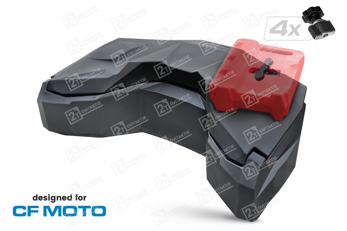 1595818 SHARK ATV daiktadėžė AX105, Segway AT10 / CFMOTO X850 / X1000 - Image 1