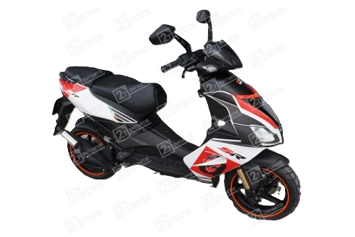 1595647 Aprilia SR 2005- lipdukų komplektas, WHITE 2018 - Image 1